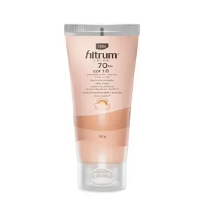 Protetor Solar FPS 70 Filtrum Color Cor 1.0 50g - Filtrum